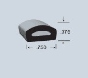 T Extrusion, Rubber T Extrusion