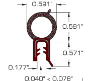 Bulb Trim Seal
