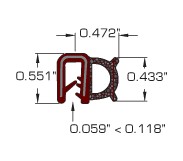 Bulb Trim Seal